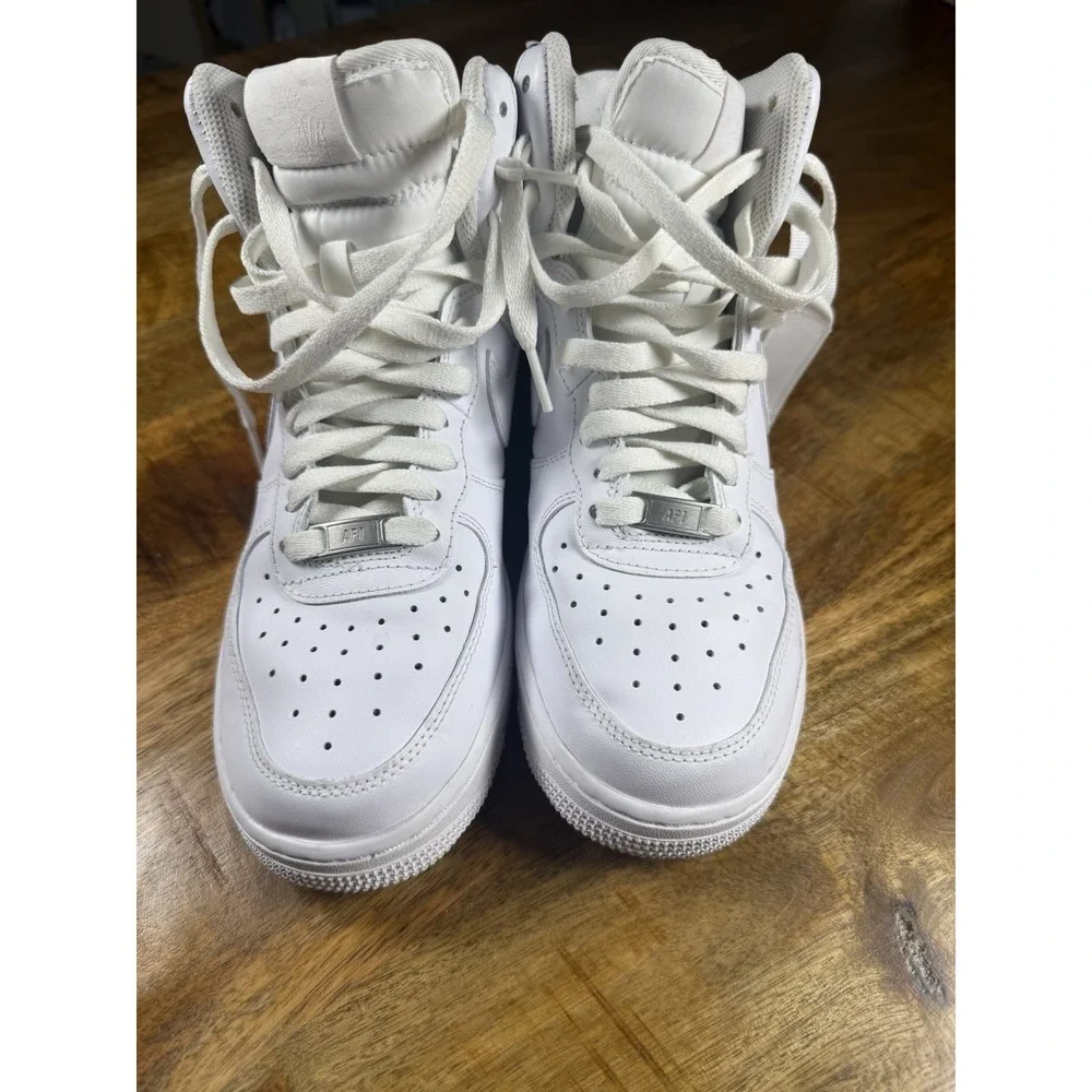 Nike Air Force 1 High '07 Triple White DD9624-100 Women's Size 8.5 Shoes
